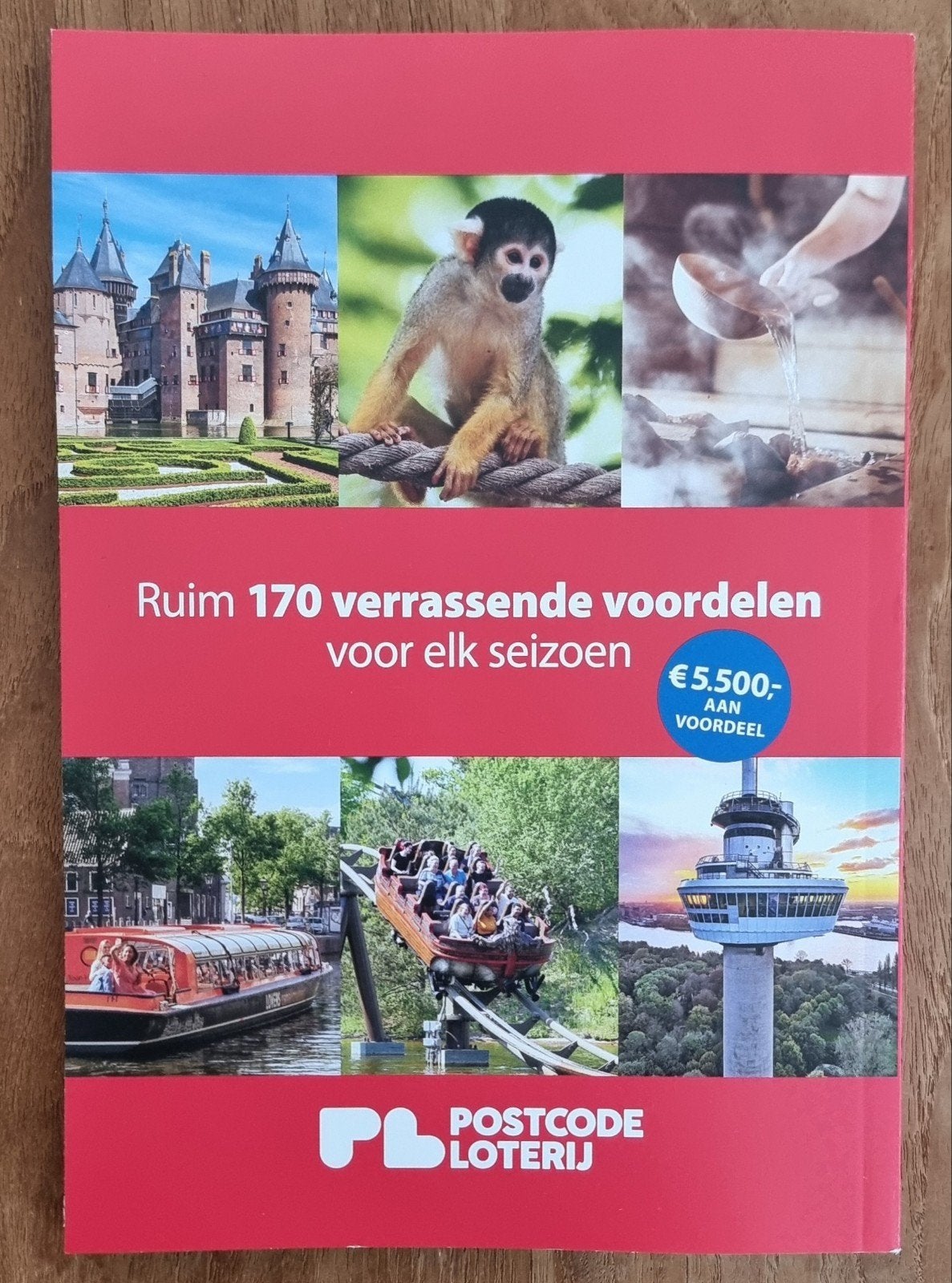 Postcodeloterij Voordeelgids 2026-2027 - NIEUW en compleet, Drie personen of meer