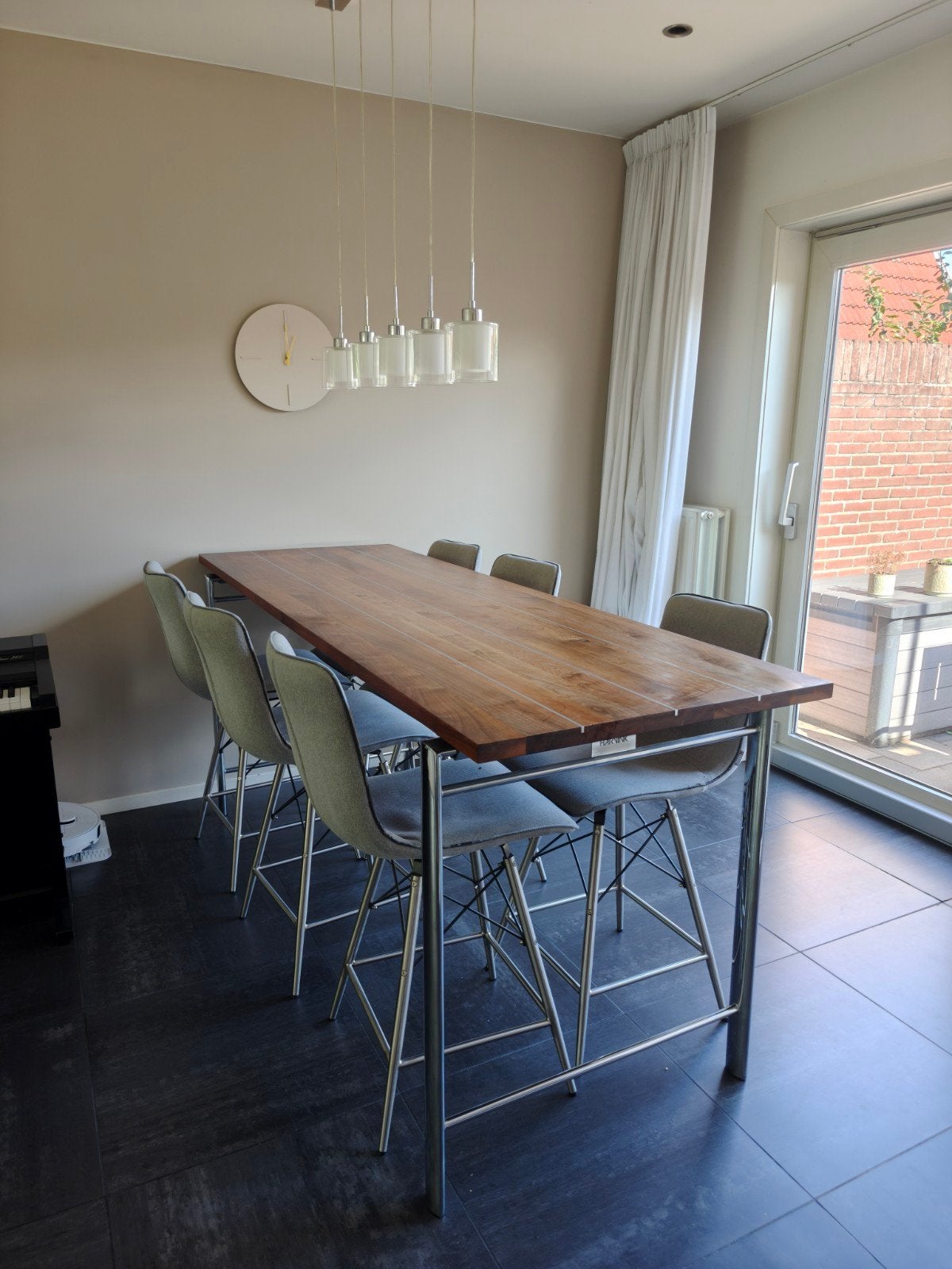 Harvink Odeon Hi Bartafel Eettafel, Ophalen, Gebruikt, 50 tot 100 cm, Rechthoekig