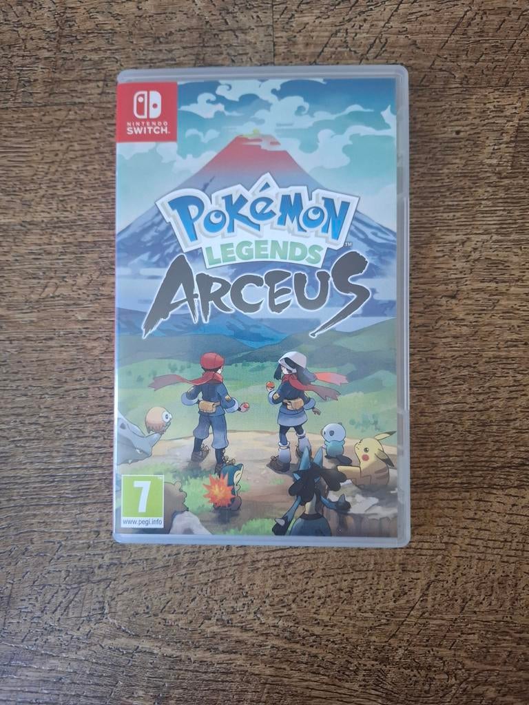 Pokémon Legends Arceus - Nintendo Switch, 1 speler, Ophalen of Verzenden, Zo goed als nieuw, Role Playing Game (Rpg)
