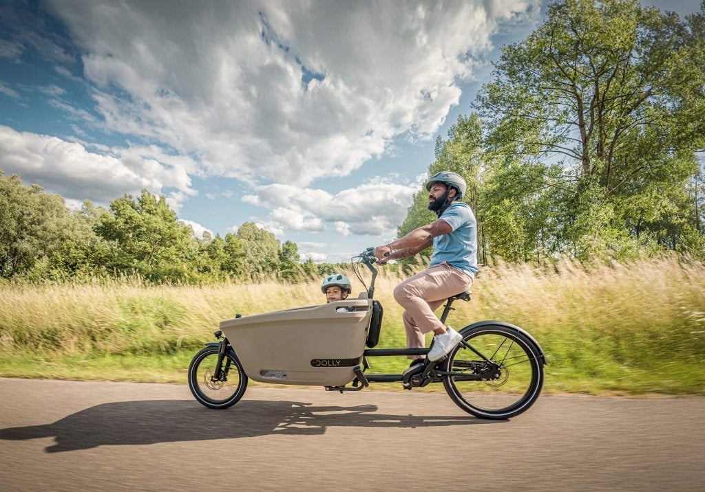 Verhuur / abonnement elektrische bakfiets cargo e-bike Dolly, Ophalen of Verzenden, Nieuw, Overige merken