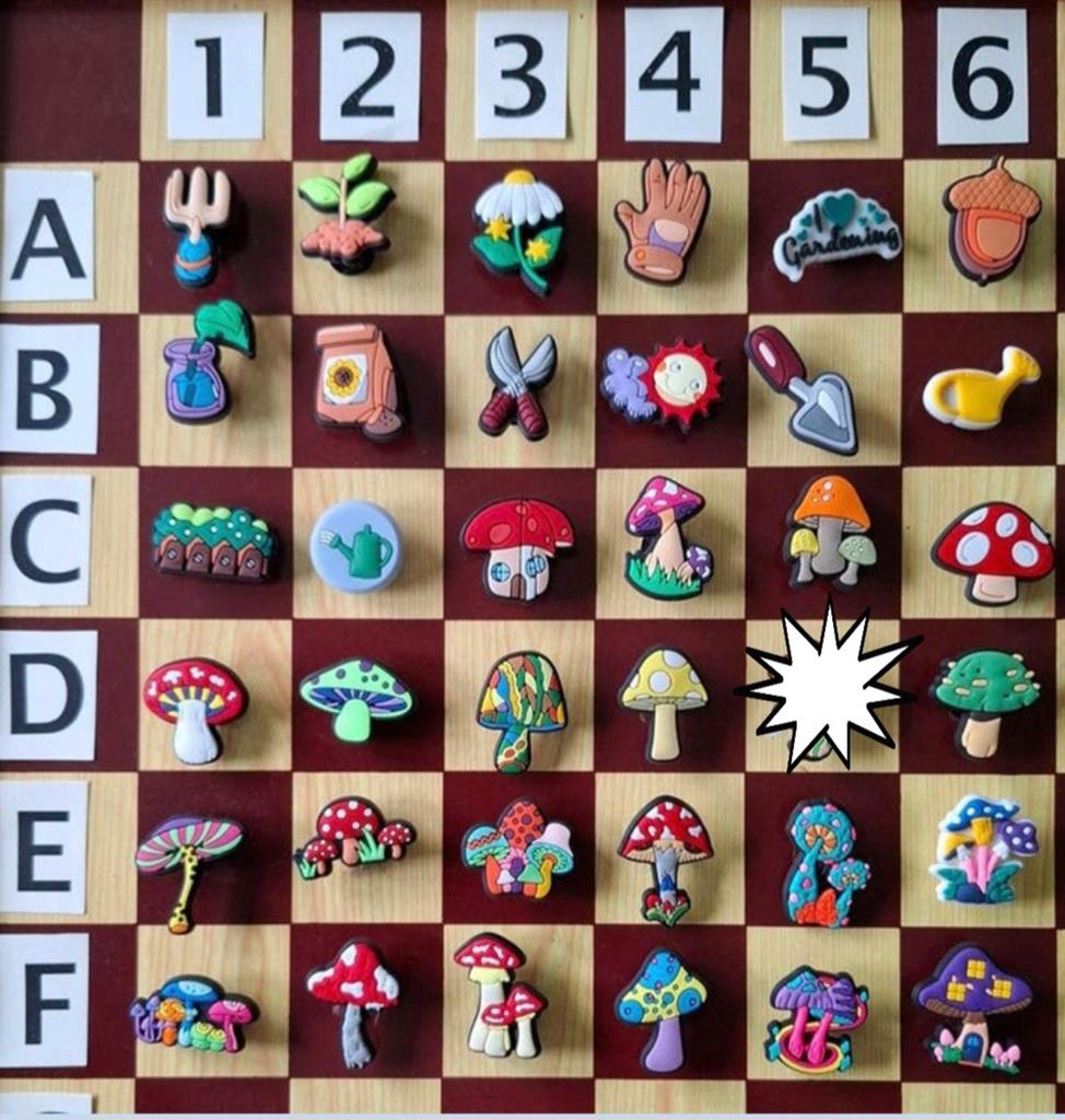 18 : Paddestoelen & Tuin Schoenbedels Pins voor de Crocs, Ophalen of Verzenden