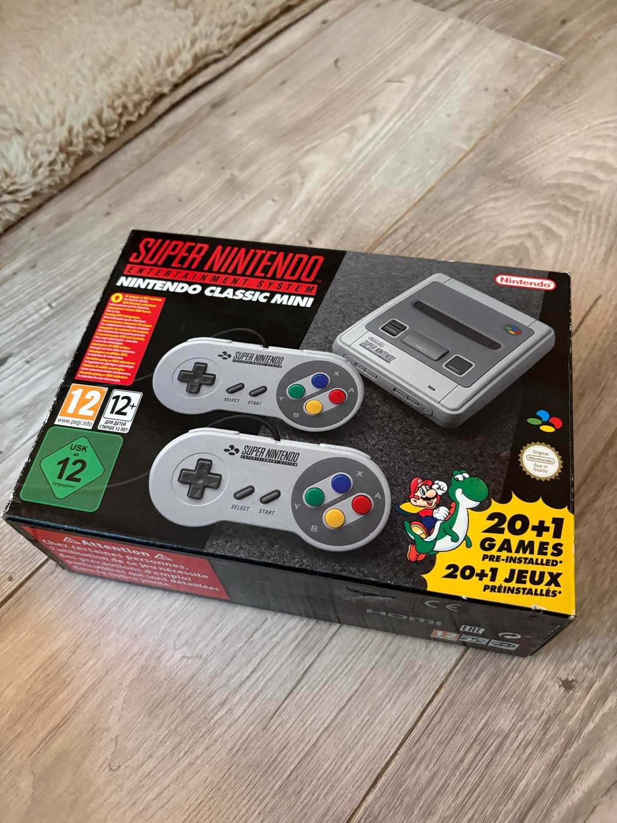 Super Nintendo Classic Mini - SNES met 21 games, Ophalen of Verzenden, Zo goed als nieuw, Met 2 controllers, Met games