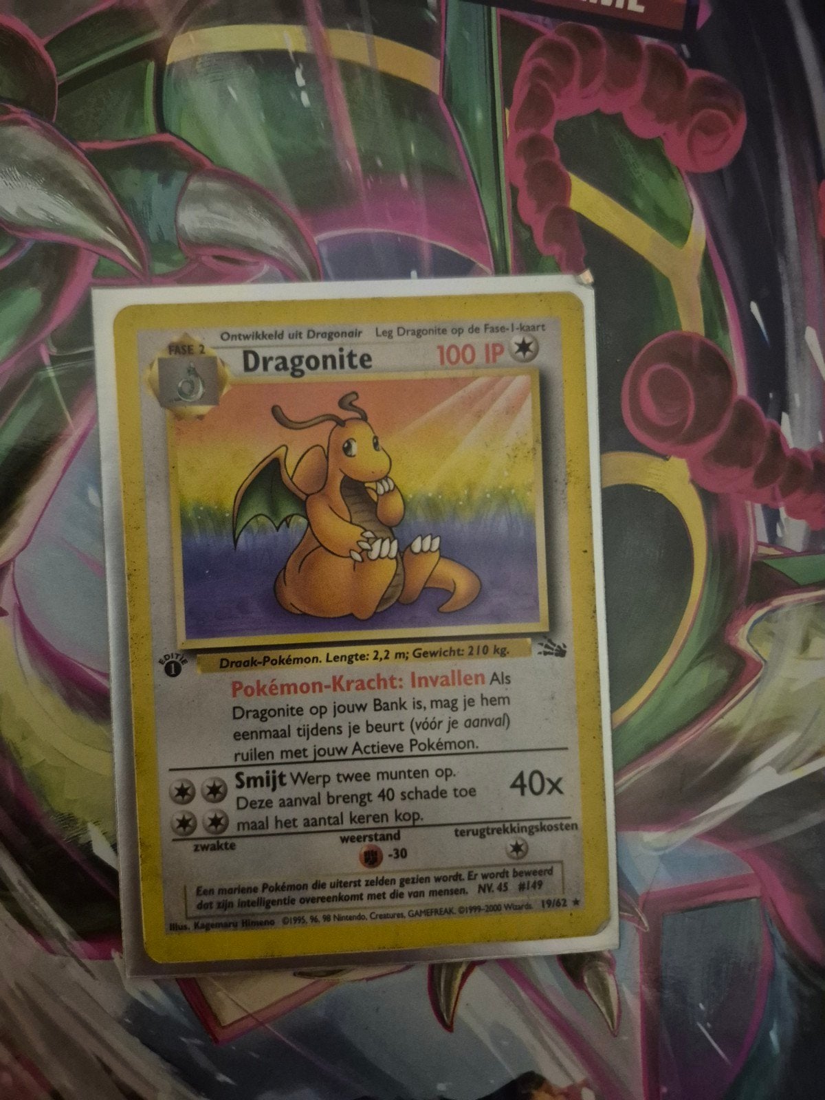 Dragonite 19/62 1e editie (IP), Ophalen of Verzenden