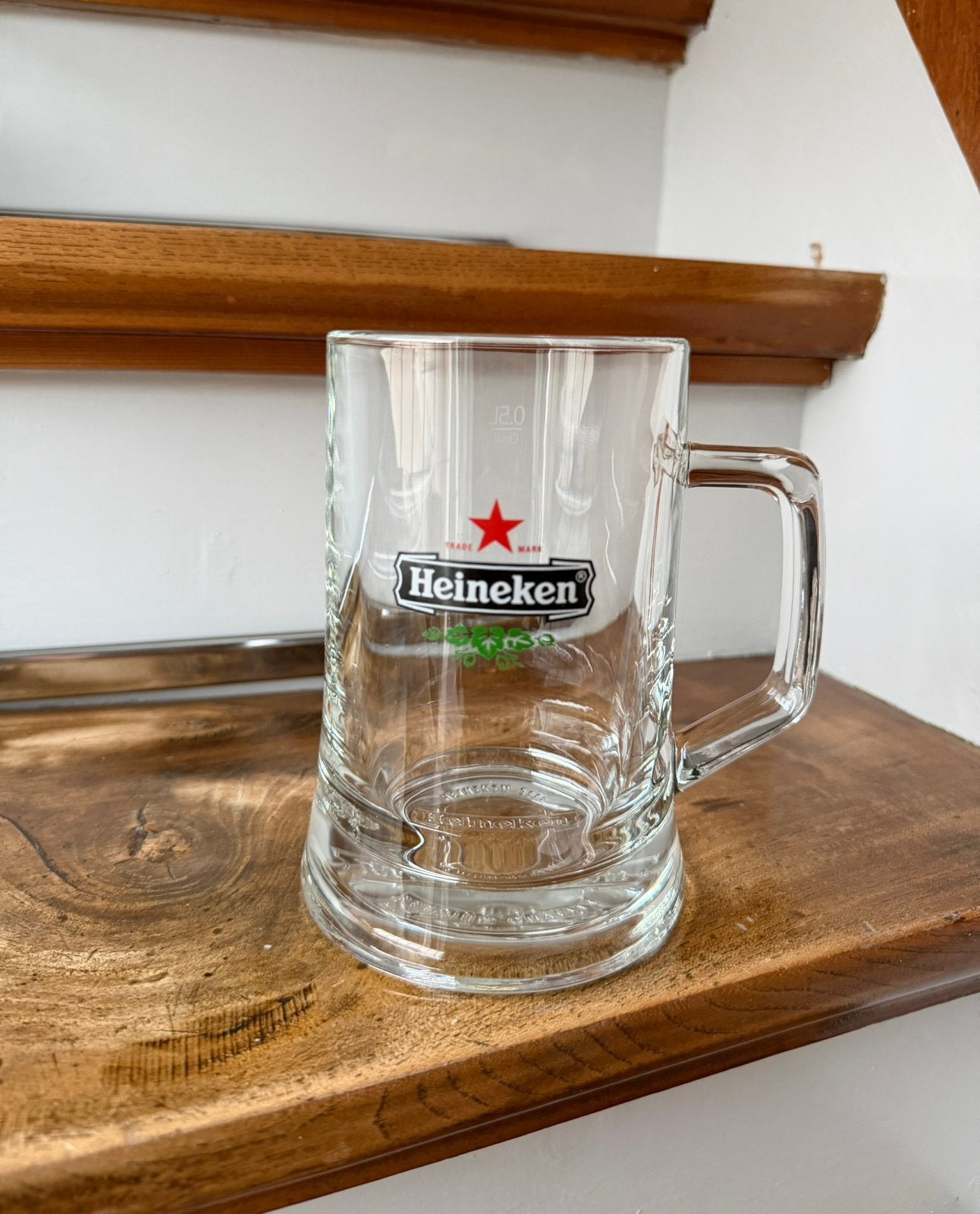 Heineken bierpul 0,5L, Verzamelen, Biermerken, Ophalen of Verzenden, Zo goed als nieuw, Pul(len), Heineken