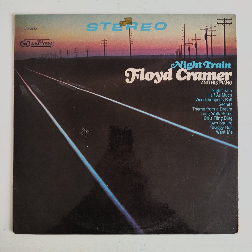 Floyd Cramer – Night Train (Vinyl), LP, Reissue, Ophalen of Verzenden, Zo goed als nieuw