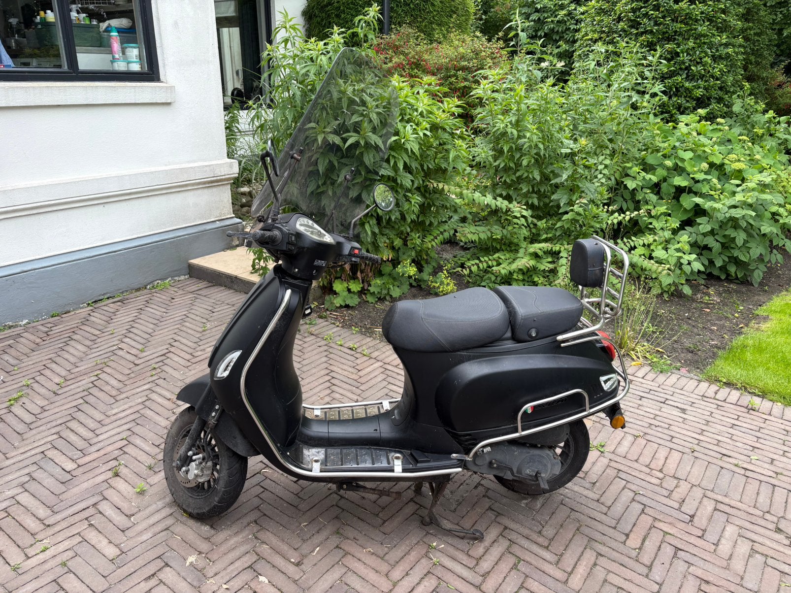 Senzo Riva Lux Scooter, Fietsen en Brommers, Scooters | Overige merken, Ophalen, Gebruikt, Maximaal 45 km/u, Benzine