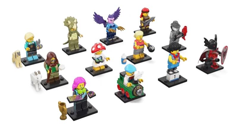 LEGO set 71045 – Minifigures Serie 25 – Complete set!, Info@lego.com, Lego, Nieuw, Ophalen of Verzenden