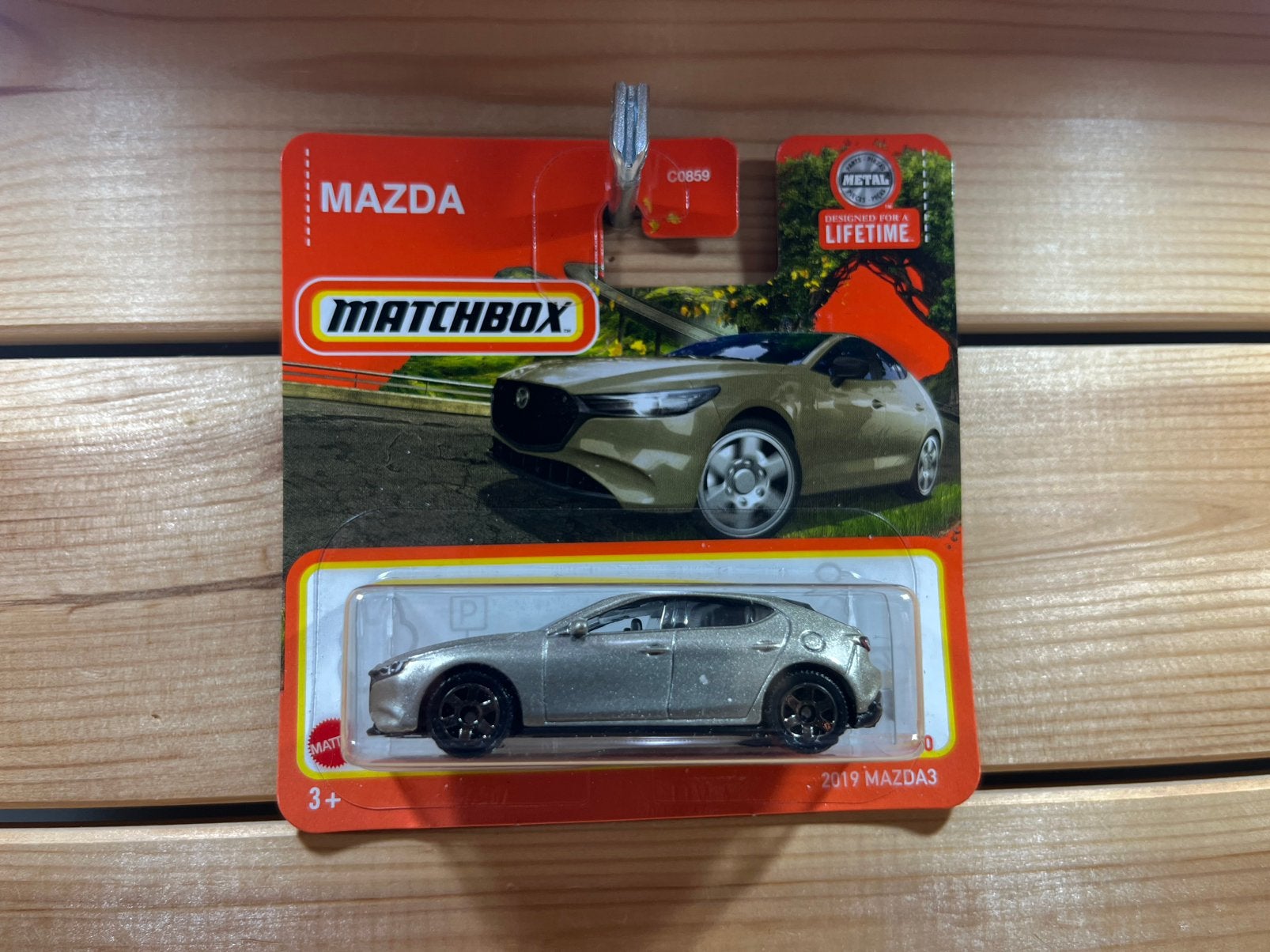Mazda 3 Matchbox, Ophalen of Verzenden, Zo goed als nieuw, Auto