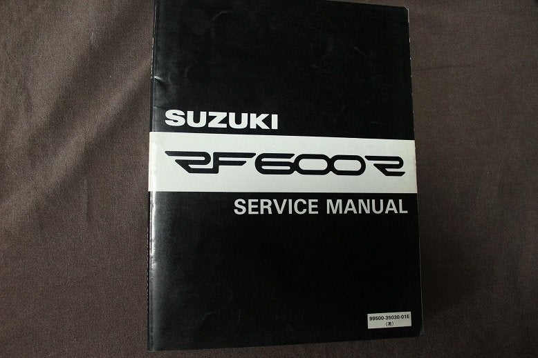 Suzuki RF600R 1993 motorcycle service manual RF600 R, Motoren, Ophalen of Verzenden, Suzuki