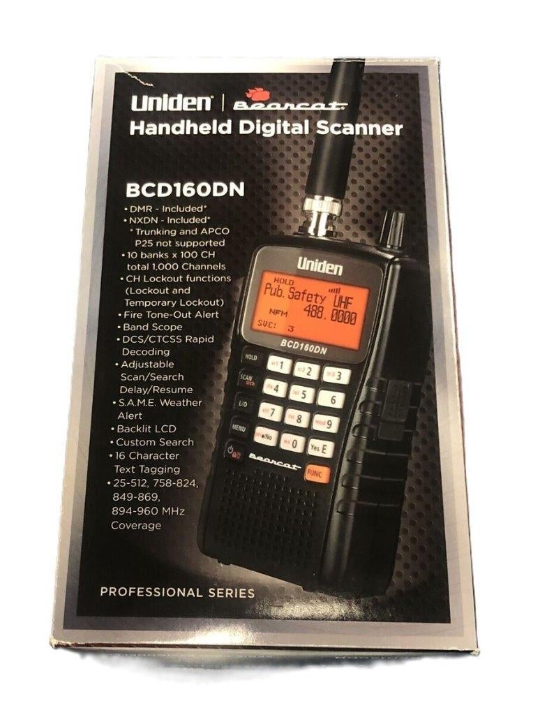 👉 Uniden BCD-160DN in Nieuw staat 👈, --, Uniden, Nieuw, Ophalen of Verzenden