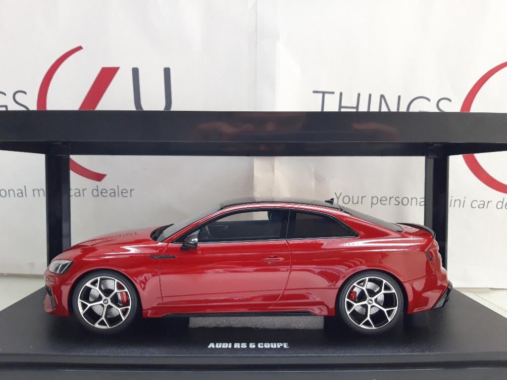 GT Spirit 1:18 Audi RS5 Competition Coupe rood metallic, Ophalen of Verzenden, Nieuw, Auto, Overige merken