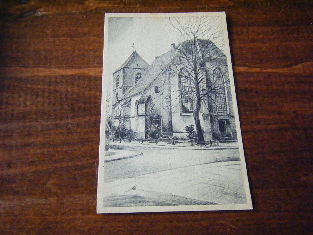 X40 - Hellendoorn - Kerk - Mooi/Oud, Ophalen of Verzenden, 1940 tot 1960, Overijssel