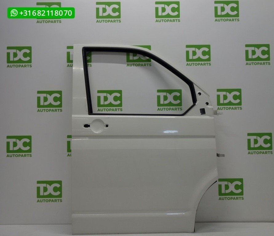 Volkswagen Transporter T5 ('03-'09) Deur rechtsvoor wit, Gebruikt, Ophalen of Verzenden, Volkswagen, Voor