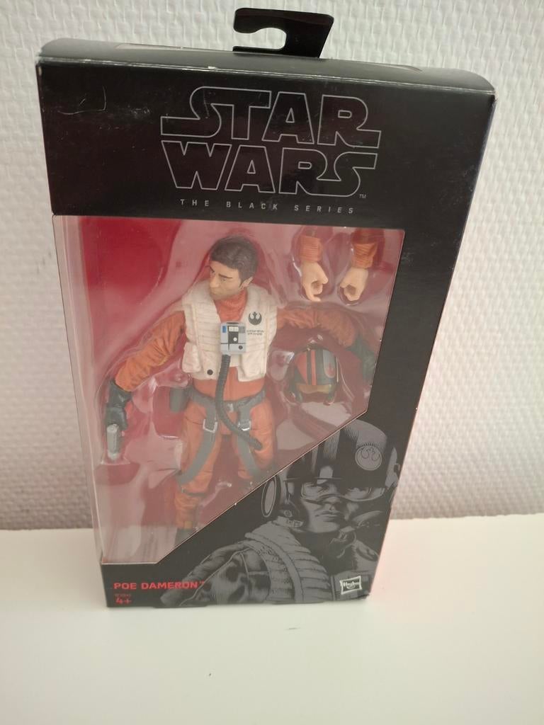 Star Wars The Black Series - Poe Dameron #07, Verzamelen, Star Wars, Ophalen of Verzenden, Actiefiguurtje