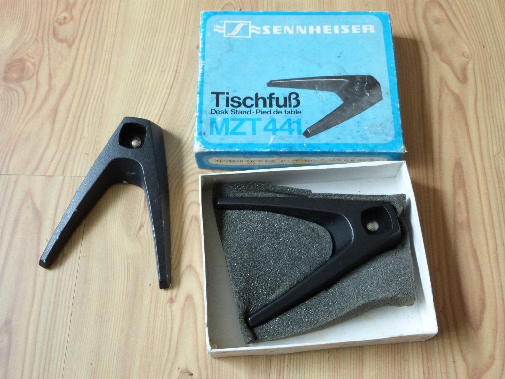 Microfoon tafelstatieven Sennheiser AKG MD441 421 D19C, Muziek en Instrumenten, Ophalen of Verzenden, Gebruikt, Overige typen