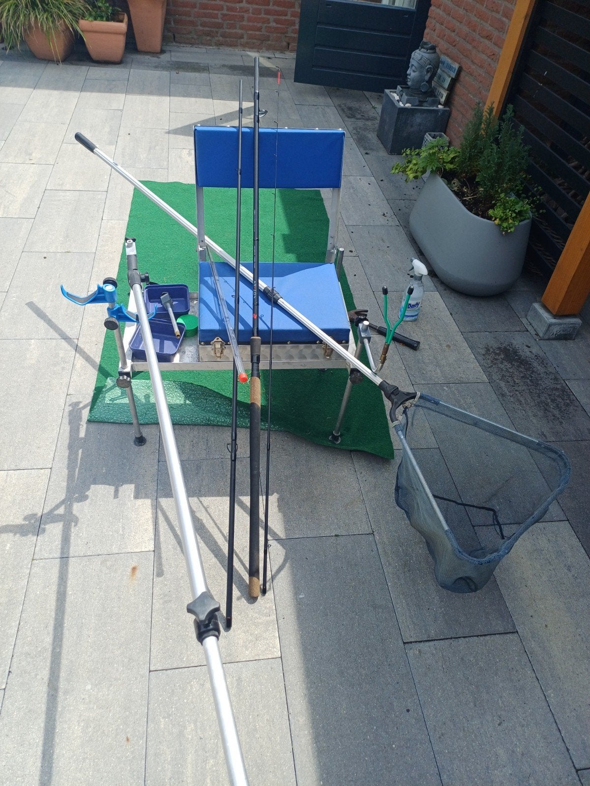 feeder set compleet, Watersport en Boten, Ophalen, Gebruikt, Complete set