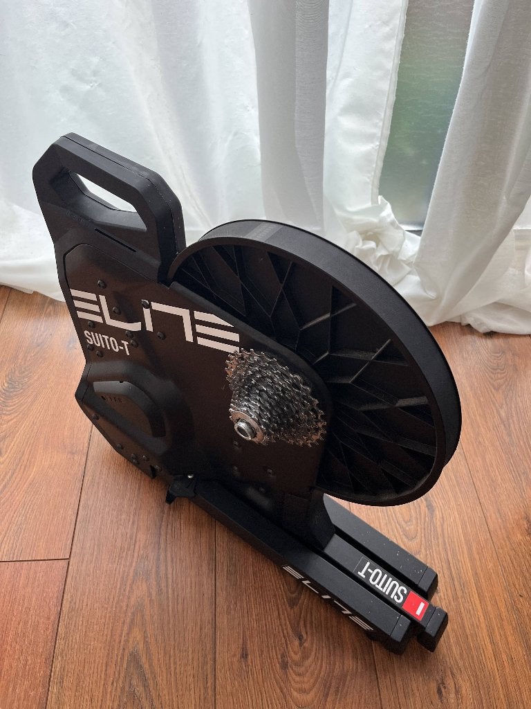 Elite Suito-T direct drive fietstrainer, slechts 5x gebruikt, Sport en Fitness, Ophalen, Zo goed als nieuw, Overige typen