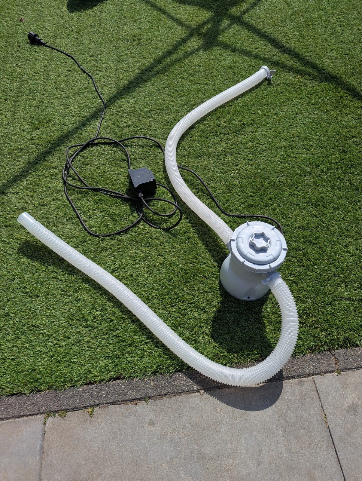 Zwembadpomp met cartridgefilter, Tuin en Terras, Ophalen