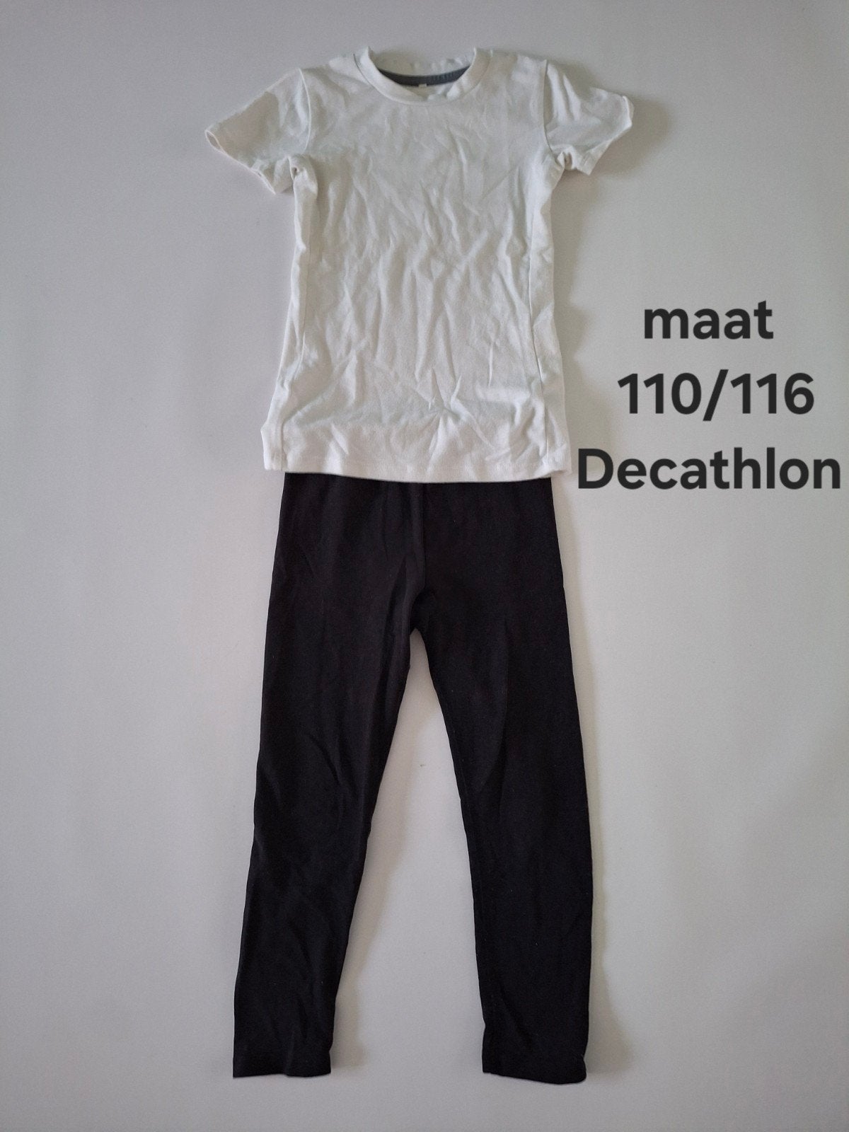 Dans- of balletkleding jongen - Decathlon maat 110/116, Ophalen of Verzenden, Zo goed als nieuw, Kleding