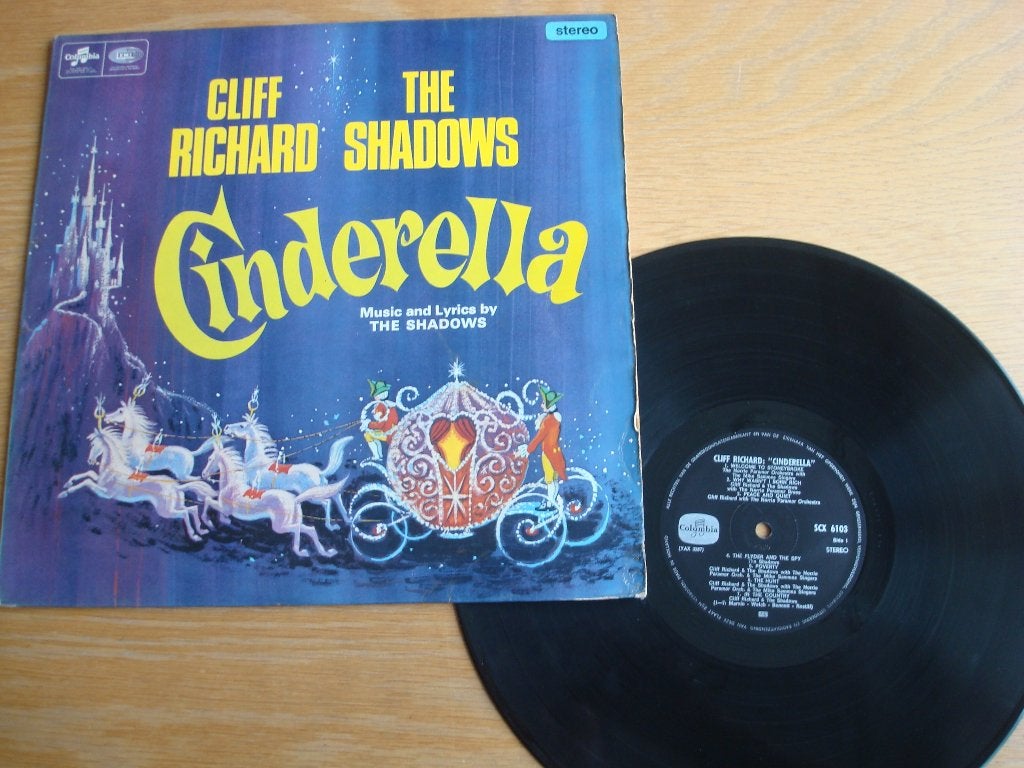 Lp Cliff Richard Cinderella, Cd's en Dvd's, Ophalen of Verzenden, Zo goed als nieuw, 12 inch, LP