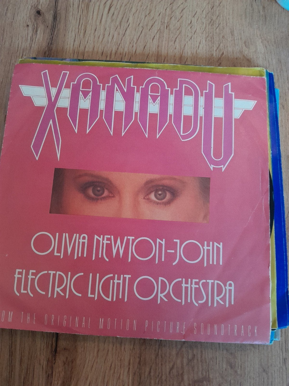 Olivia newton john 7inch xanadu, Ophalen of Verzenden, Zo goed als nieuw, Pop