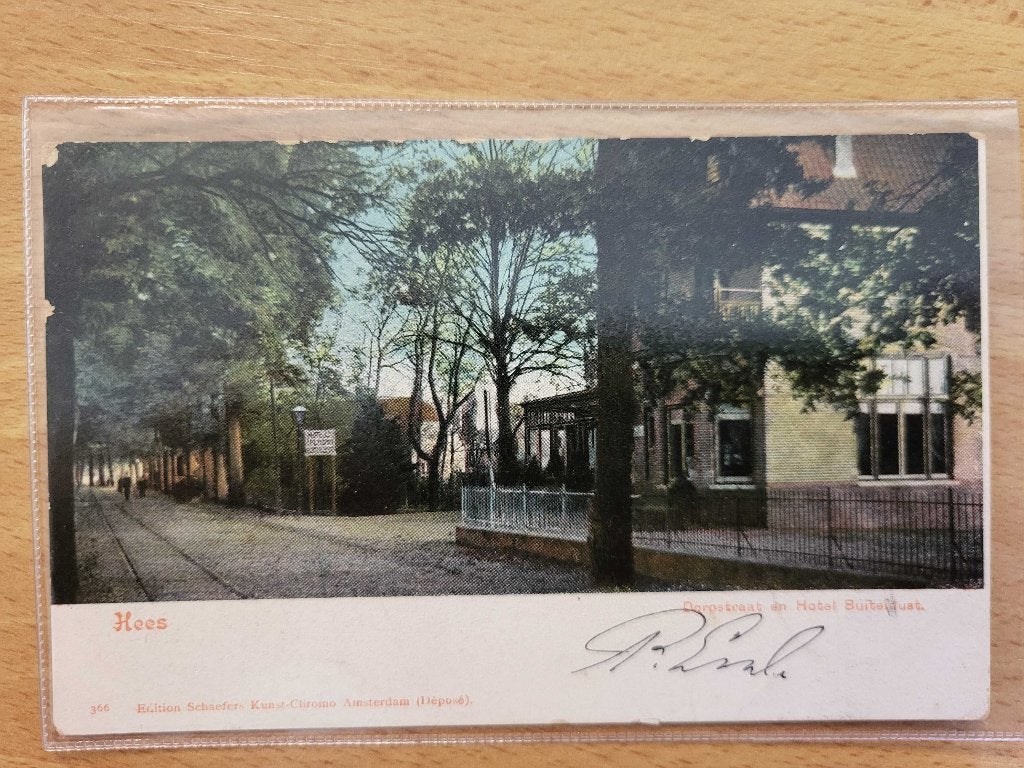 ansicht HEES (GL) Dorpstraat, Ophalen of Verzenden, Voor 1920, Gelderland
