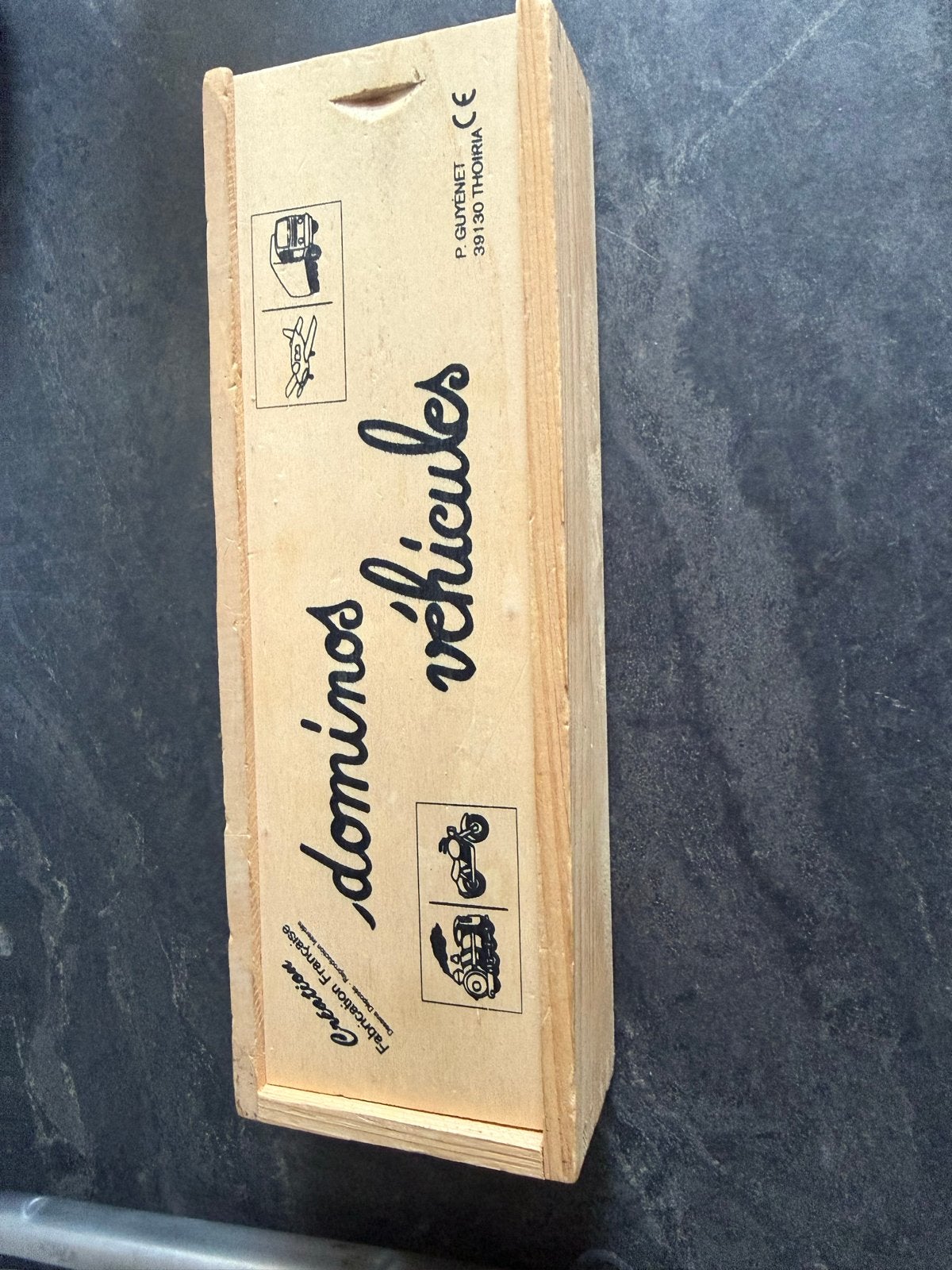 Houten doos met magnetisch constructiespeelgoed, Ophalen of Verzenden, Zo goed als nieuw, Bouwen