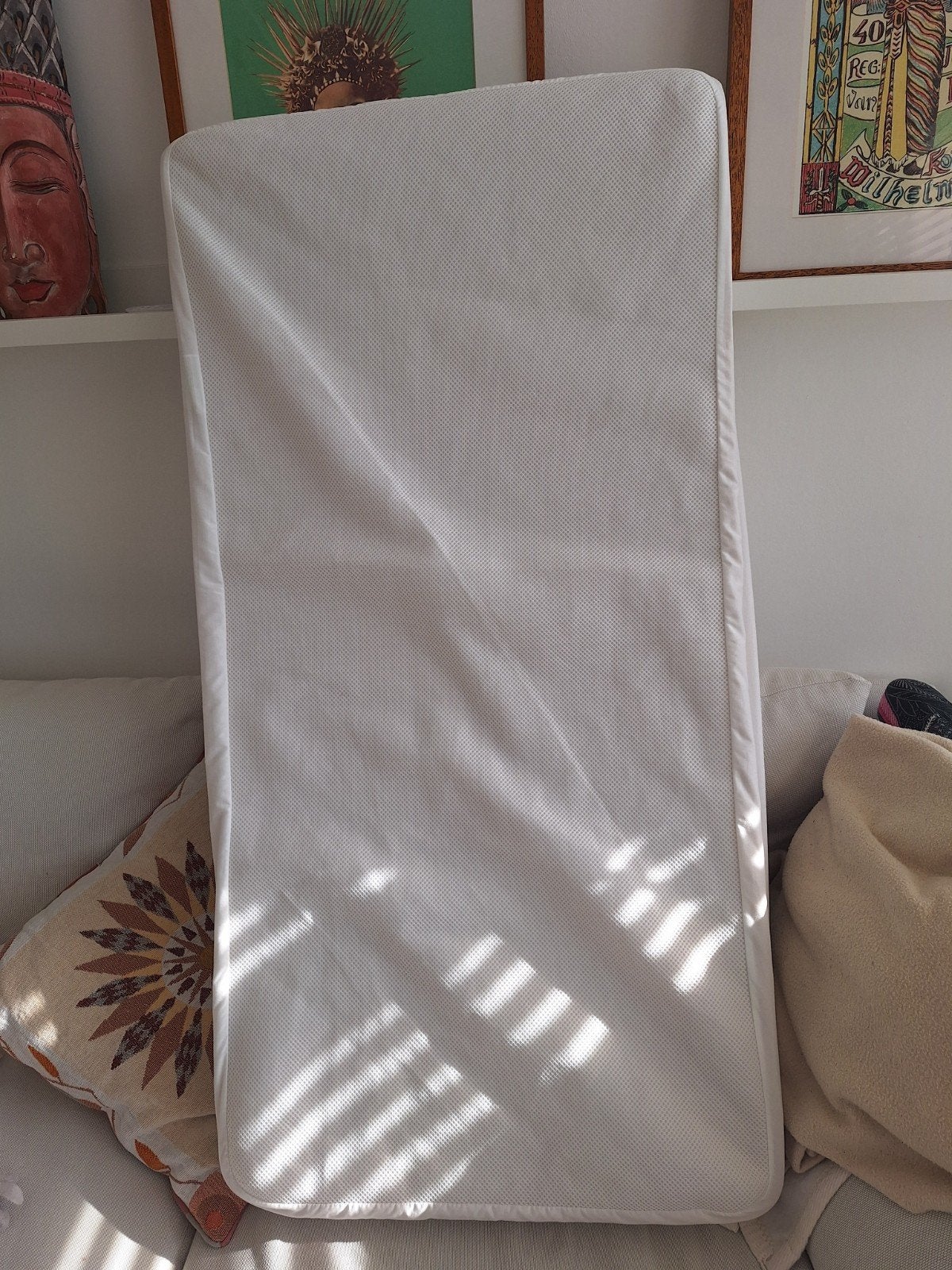 matras ledikant, gesneden uit Stokke ovaal matras, Ophalen, Tweepersoons