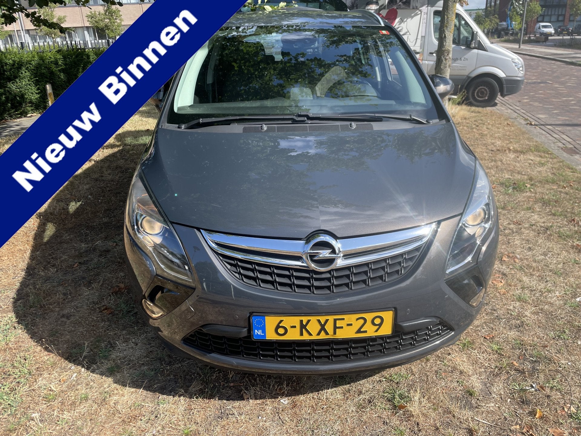 Opel Zafira Tourer 1.4 Business+ 7p Deal onhoud zeer mooi nw, Euro 5, Stof, Gebruikt, Zwart