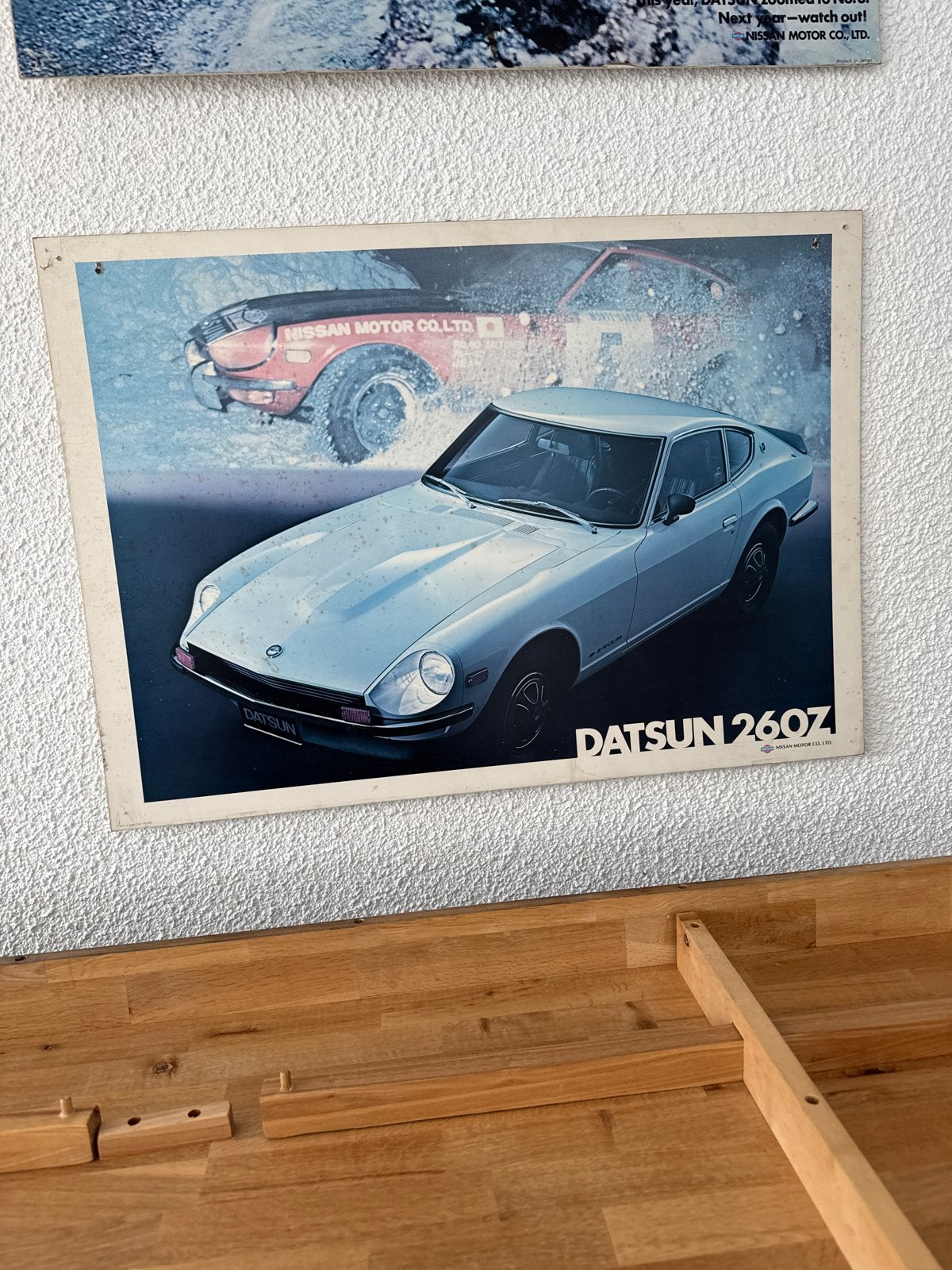 Vintage Datsun 260Z en Rallye Monte-Carlo advertenties, Ophalen, Gebruikt, Auto's