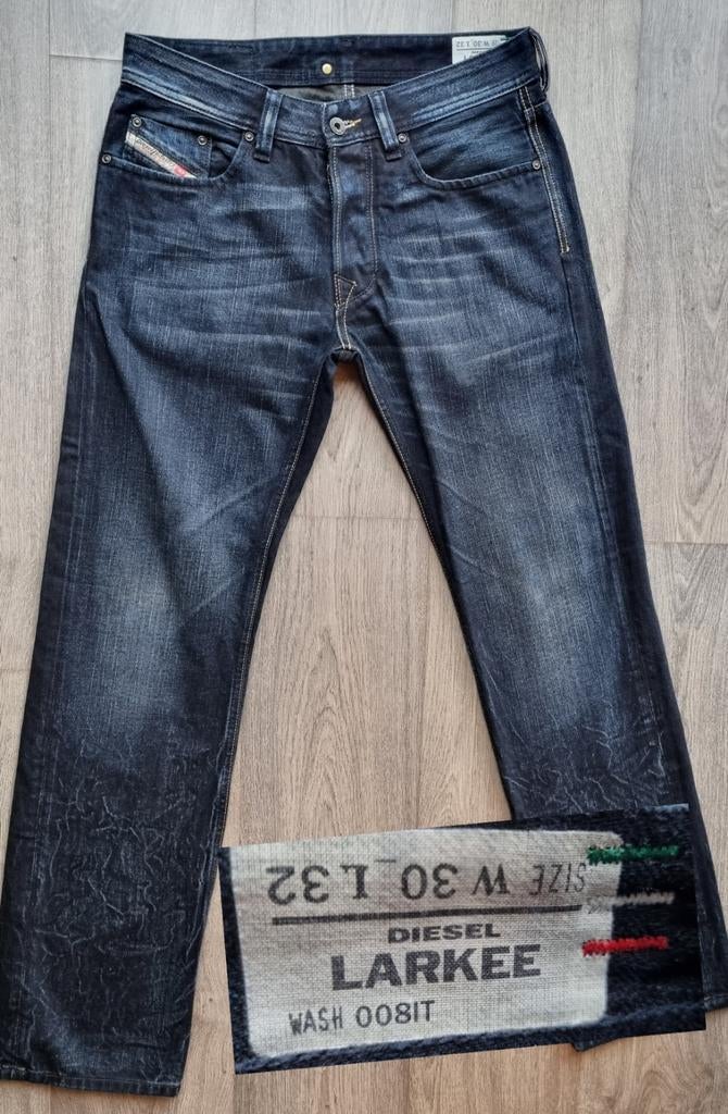 Diesel LARKEE W30 L32 = 30x32 - regular straight - #D1366, Diesel, Blauw, Diesel, Nieuw