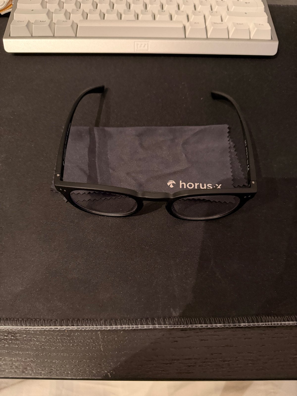 Horus X Gaming Bril - Zwart, Zo goed als nieuw, Overige merken, Zwart, Ophalen of Verzenden, Zo goed als nieuw