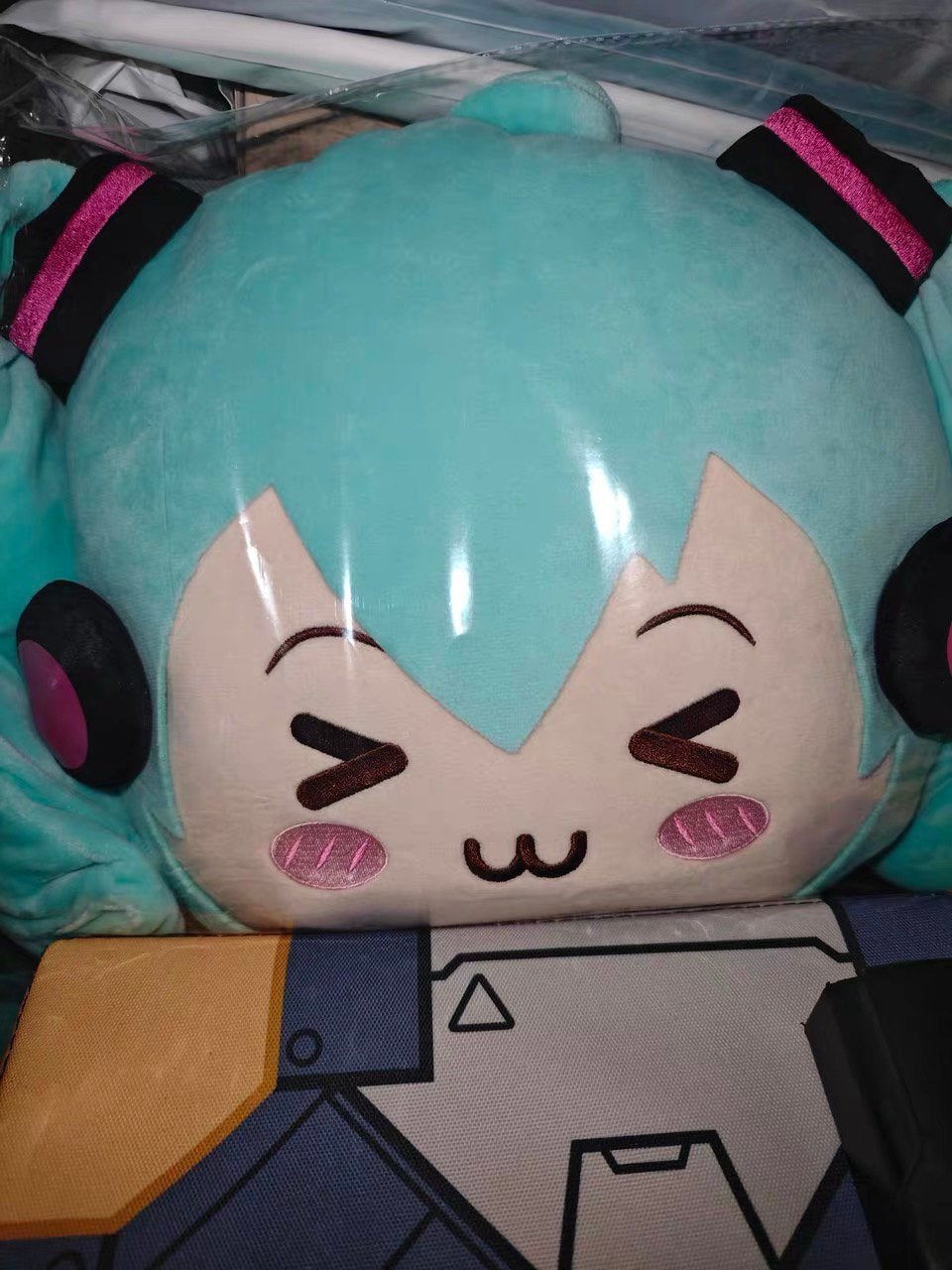 Hatsune Miku Plush Pillow & Blanket 2-in-1 (new), Ophalen, Nieuw