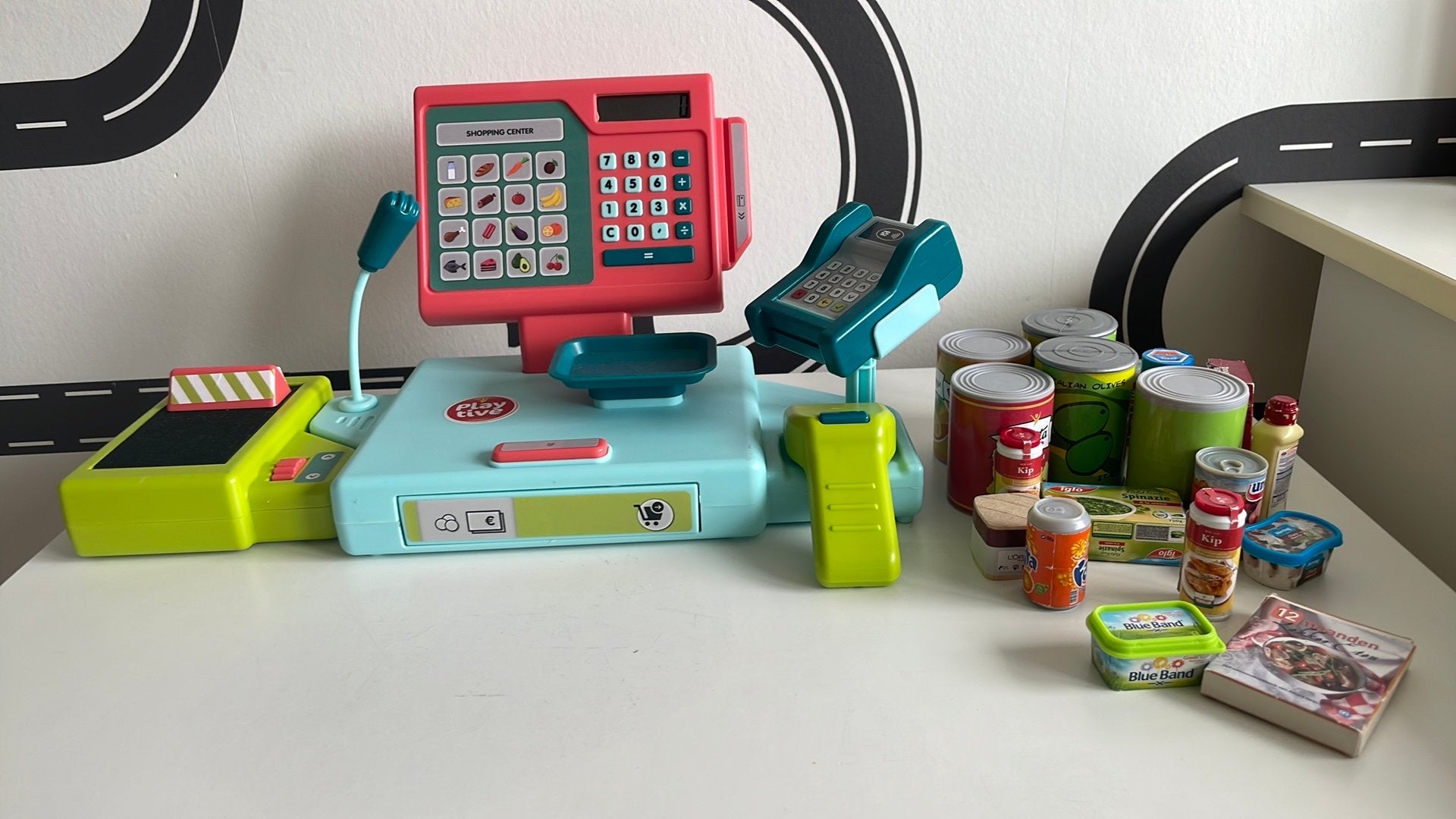 Leuke speelgoed kassa met toebehoren!, Kinderen en Baby's, Ophalen, Zo goed als nieuw