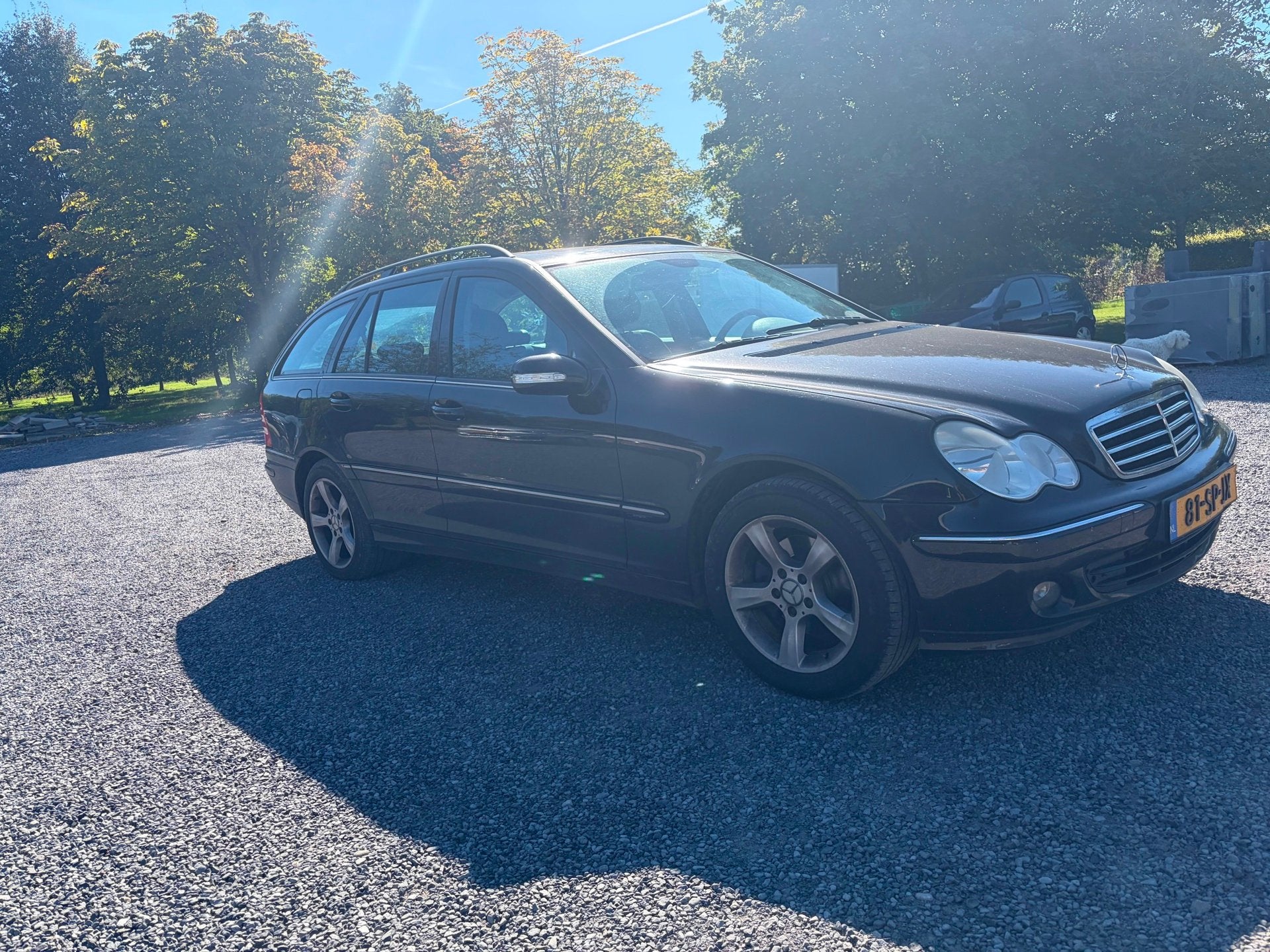 Mercedes-Benz C-klasse Combi 200 CDI Avantgarde, Auto's, Automatische klimaatregeling, Gebruikt, Zwart, 4 cilinders
