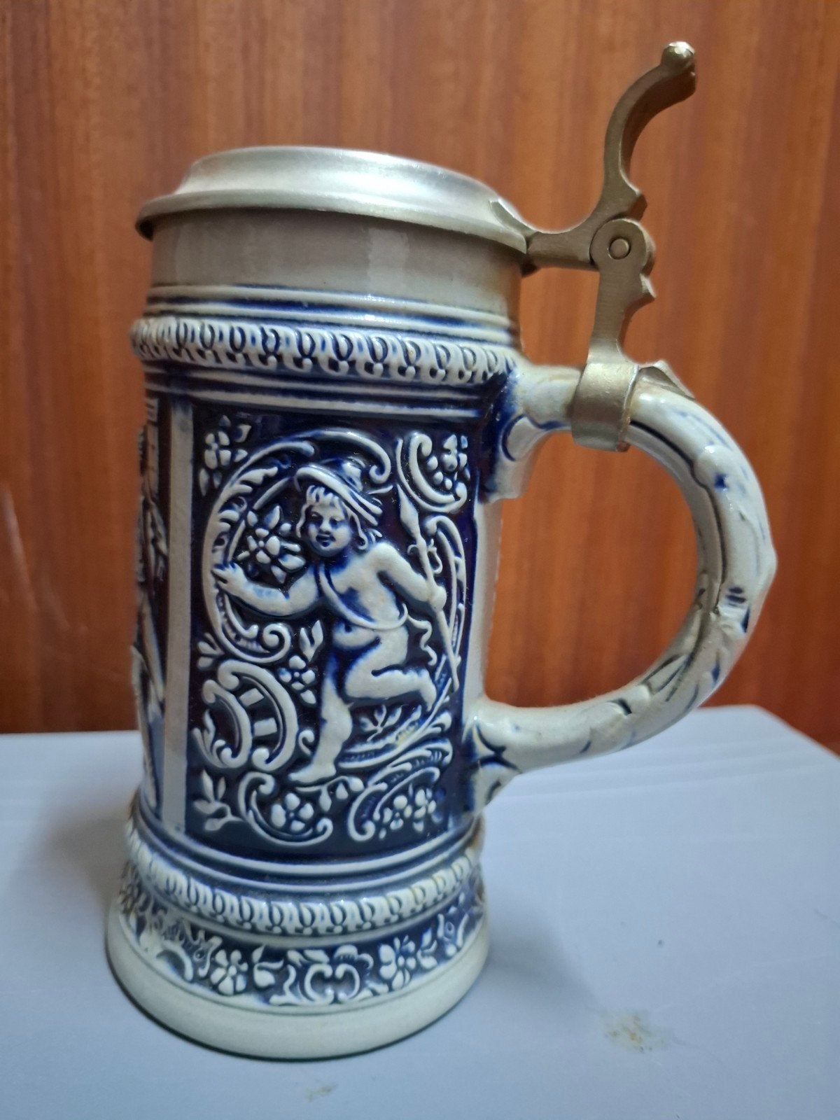 vintage Duitse bierpullen 4 stuks, Ophalen of Verzenden, Zo goed als nieuw, Pul(len), Overige merken