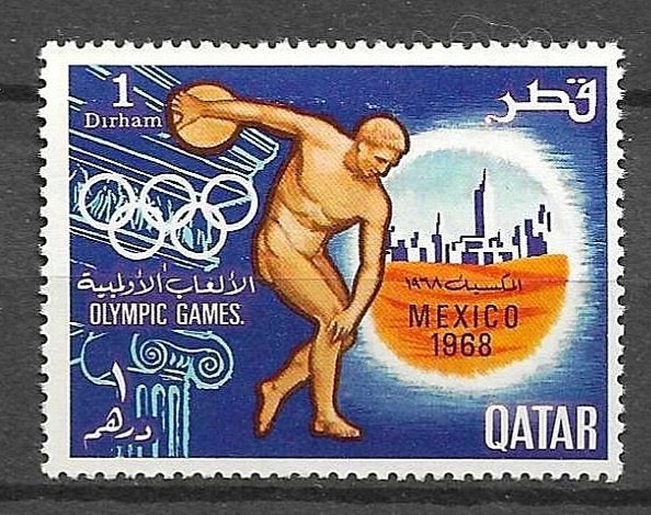 QATAR PF PLAKKER, Ophalen of Verzenden, Postfris, Oost-Azië