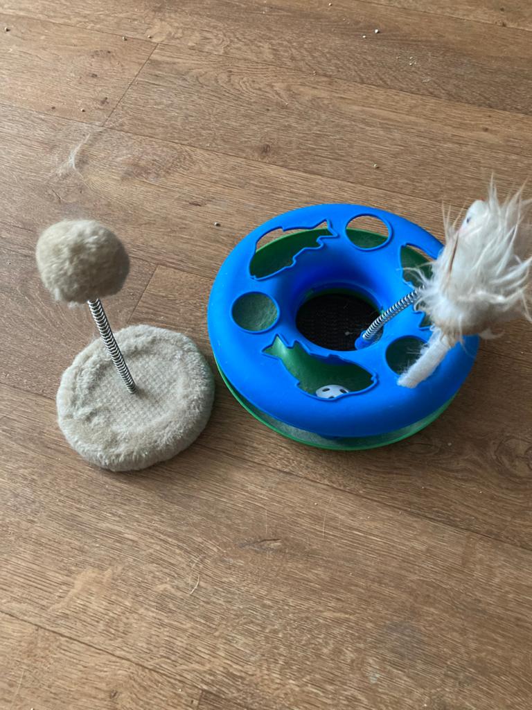 Kattenspeeltjes, Dieren en Toebehoren, Kattenspeelgoed, Ophalen of Verzenden, Zo goed als nieuw