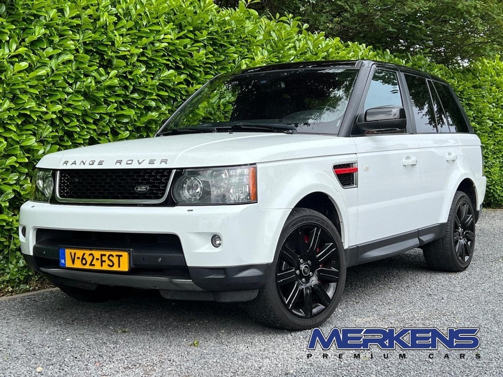 Land Rover RANGE ROVER SPORT 5.0 V8 Supercharged Grijs Kente, Auto's, Land Rover, Automaat, Gebruikt, 510 pk, Wit