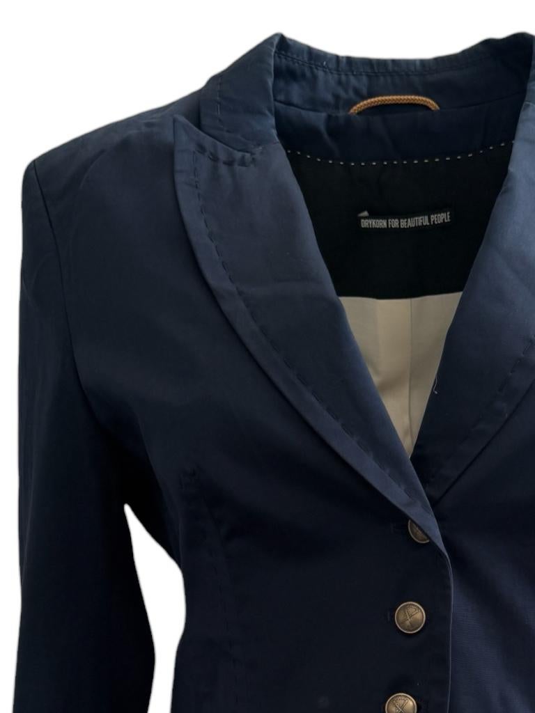 Drykorn blazer S, Maat 38/40 (M), Blauw, Ophalen of Verzenden, Zo goed als nieuw