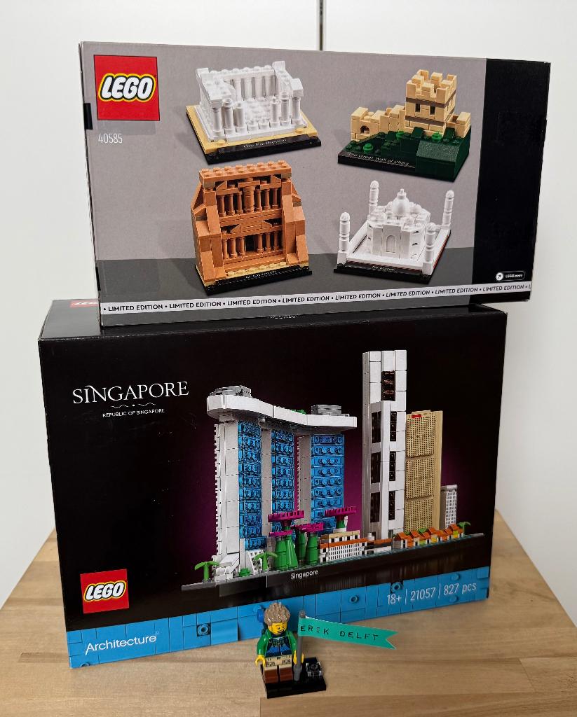LEGO 21057 | Singapore | Architecture | NEW | + gratis 40585, Ophalen, Compleet, Lego, Nieuw