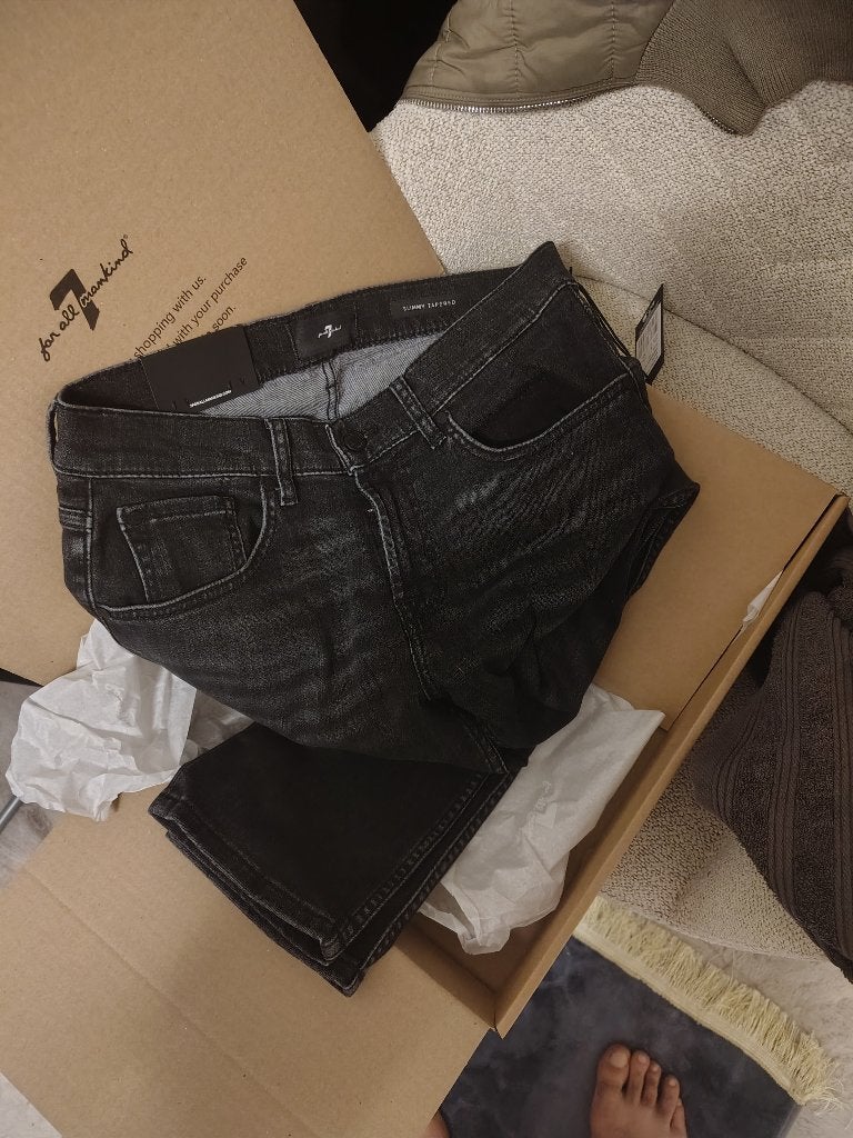 Seven 7 jeans 32, Ophalen, 7 For All Mankind, Zwart, Nieuw