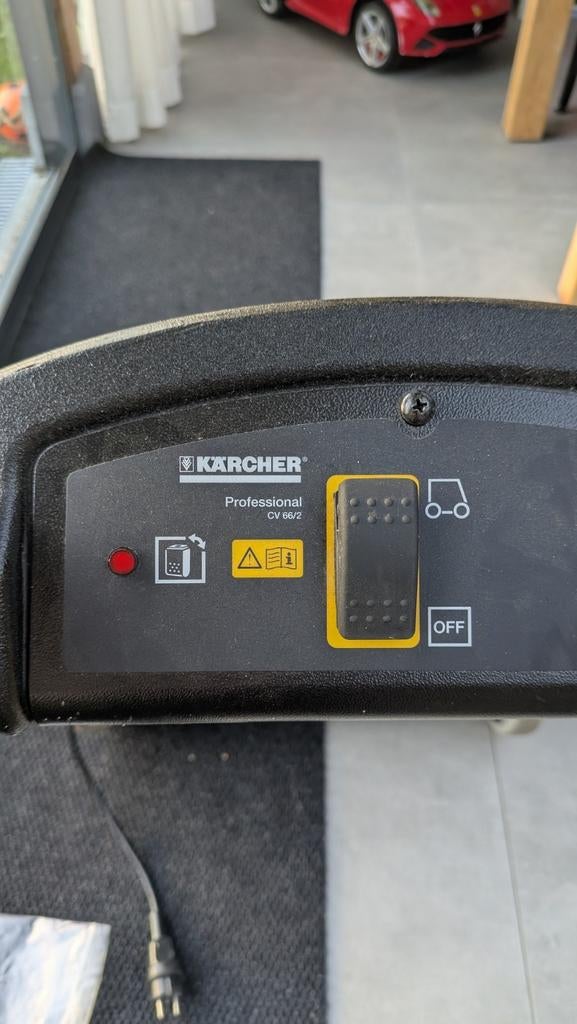 Kärcher Professional CV 66/2 Twv. €4200 nu voor €1100, Witgoed en Apparatuur, Stofzuigers, Ophalen, Gebruikt, Industriële stofzuiger