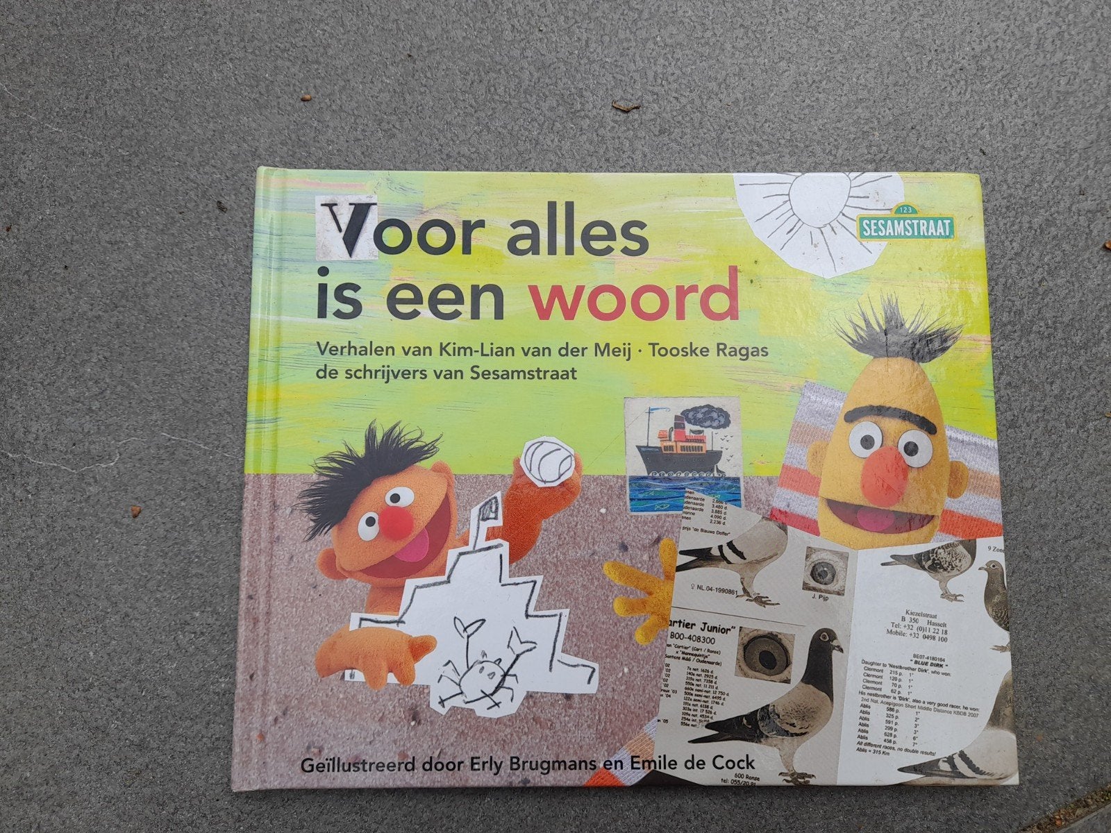 Sesamstraat boeken: Voor alles is een woord & Geheimtaal, Gelezen, Fictie algemeen, Jongen of Meisje, Ophalen of Verzenden