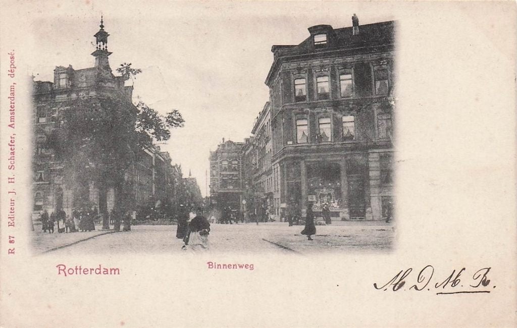 703-307-007 Rotterdam Binnenweg, Verzenden, Voor 1920, Zuid-Holland