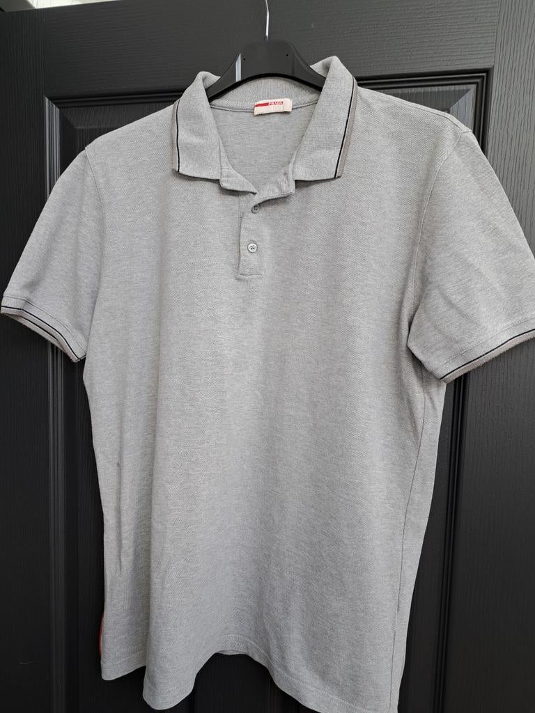 Polo Prada grijs XL, Kleding | Heren, Maat 56/58 (XL), Ophalen of Verzenden, Zo goed als nieuw, Prada