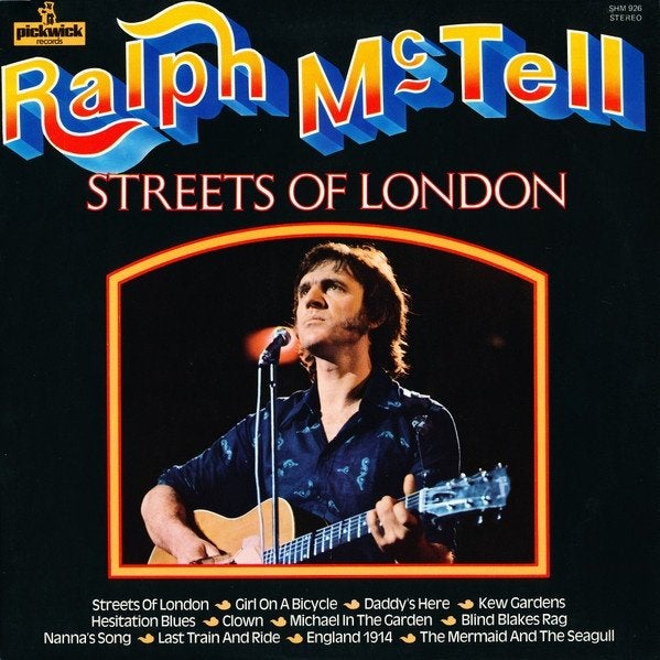 LP - Ralph McTell ‎– Streets Of London, LP, Gebruikt, Ophalen of Verzenden, Poprock