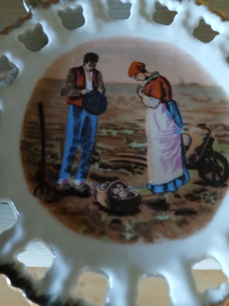 Decoratieve wandborden met landelijk tafereel (set van 2), Ophalen of Verzenden