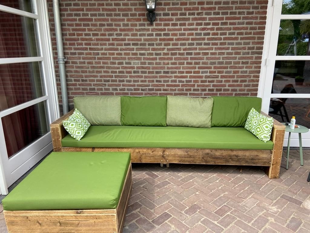 douglas/ steigerhout hoekbank loungebanken tuinbank, Ophalen of Verzenden