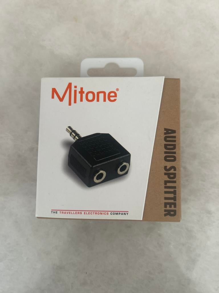 Mitone Audio Splitter - Deel je muziek!, Ophalen of Verzenden, Zo goed als nieuw